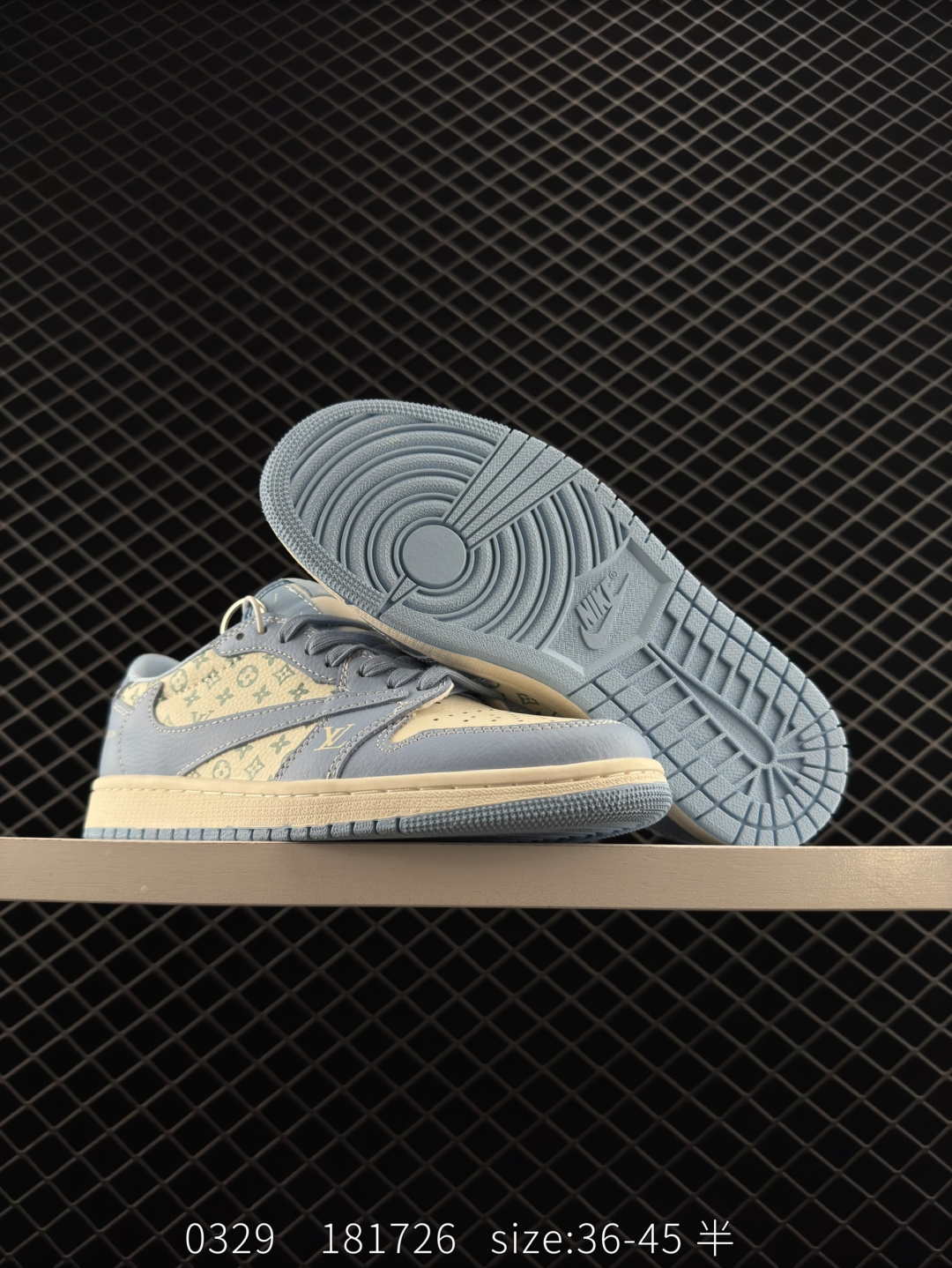 Louis Vuitton x Travis Scott x Nike Air Jordan 1 Low OG SP